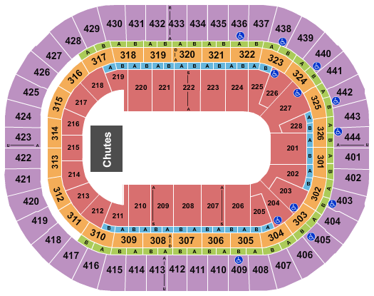 Honda Center PBR Seating Chart